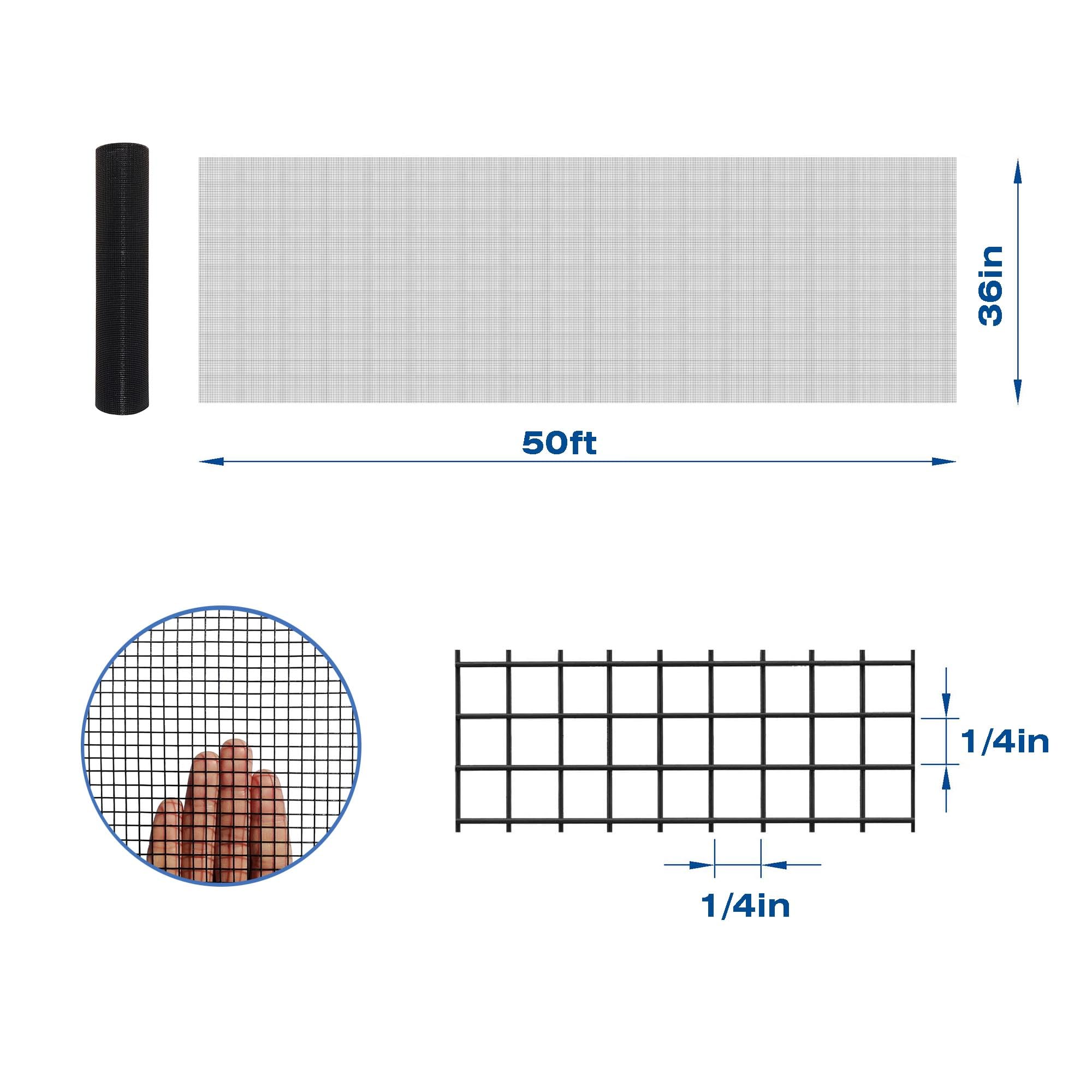 Amazon.co.jp: MTB Garden ブラック PVCコーティング ハードウェ
